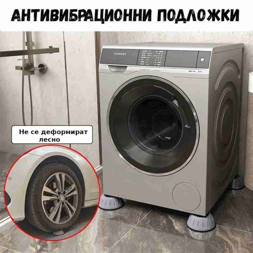 Антивибрационни подложки за перални – здрав материал и стабилност