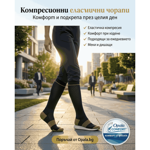 Компресионни чорапи за по-добро кръвообращение и по-малко умора